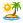 Island with a Palm Tree Smiley