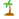 Island with a Palm Tree Smiley